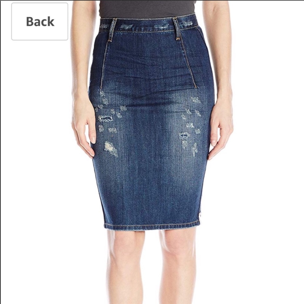 One Teaspoon Cowboy Denim Skirt